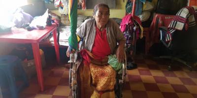 Regina Estela Hernández, señora de la tercera edad