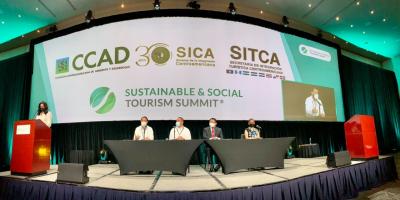Viceministro de Recursos Naturales, Fredy Chiroy, participa en la Cumbre de Turismo en México