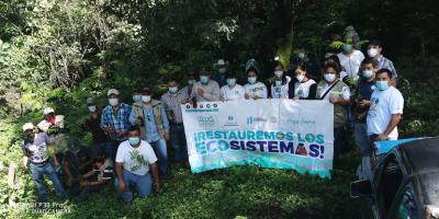 Jornada de reforestación en Escuintla