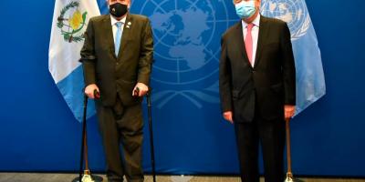 presidente Giammmattei - ONU