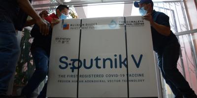 Llegada de sputnik V