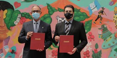 FIRMA DE CONVENIO INGUAT-ANACAFE 