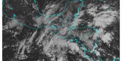 Imagen satelital. Fuente: INSIVUMEH.