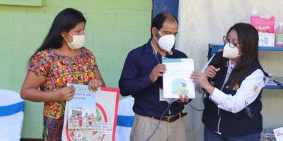 Ministra de Educación realiza gira de trabajo en Quiché