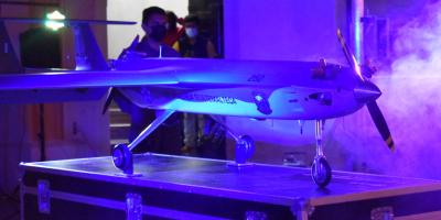 Entrega del vehículo aéreo no tripulado UAV “Vigilante”