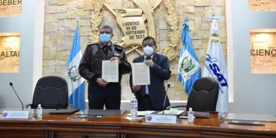 MINDEF y SAT, firman Convenio de cooperación interinstitucional.