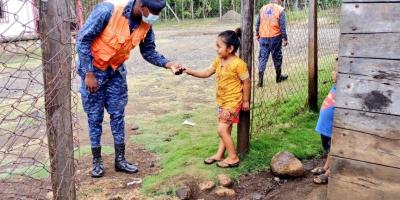 Ejército de Guatemala apoyó en la recuperación de la gobernabilidad en el Estor, Izabal