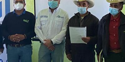 MAGA entrega finiquito a proyecto productivo en Huehuetenango 
