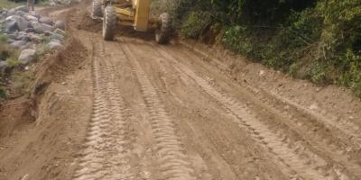El tramo Trapiche de Agua, Salamá, fue remozado por personal de la Zona Vial 14
