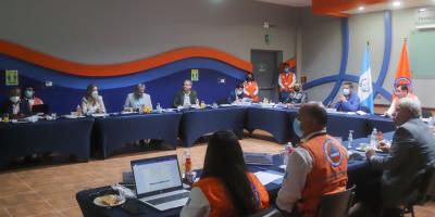 Reunión de Gabinete Específico de Reconstrucción por Daños Causados por las Depresiones Tropicales ETA e IOTA