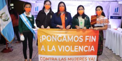 Ministra Claudia Ruíz participa en conmemoración del Día Internacional de la no violencia contra la Mujer 