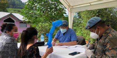  Jornada médica y entrega de filtros de agua potable a vecinos de Santa Cruz, Alta Verapaz