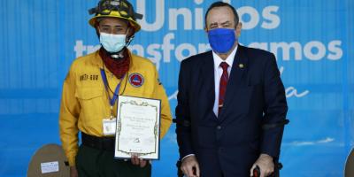 Presidente Alejandro Giammattei 