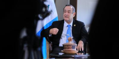 Presidente Alejandro Giammattei 