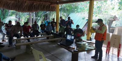 Brigadas contra incendios forestales de Alta Verapaz fortalecen sus conocimientos