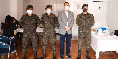 Las vacunas Sputnik, AztraZeneca, Moderna y Pfizer, aplicó el contingente militar 