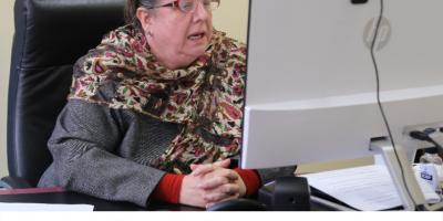 Secretaria Presidencial de la Mujer, Ana Leticia Aguilar Theissen. 