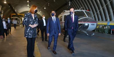 Viceministro Rodas recibe a Heide Fulton, Subsecretaria Adjunta de INL