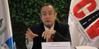 Presidente Alejandro Giammattei 