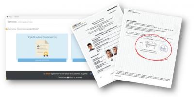 CERTIFICADOS EN LÍNEA, LEGÍTIMOS PARA CUALQUIER TRÁMITE 