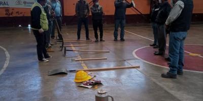 Brigadistas de Patzicía reciben capacitación sobre incendios forestales