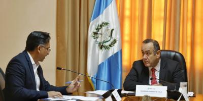 Presidente Alejandro Giammattei 