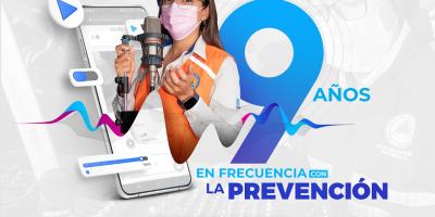 CONRED Radio, 9 años en frecuencia con la prevención.