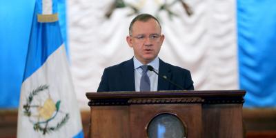 Ministro de Gobernación, David Napoleón 