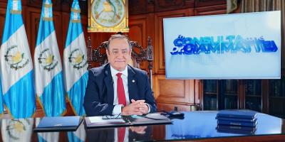 Presidente Alejandro Giammattei 