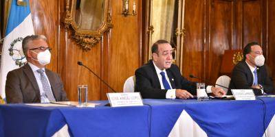 Presidente Alejandro Giammattei 