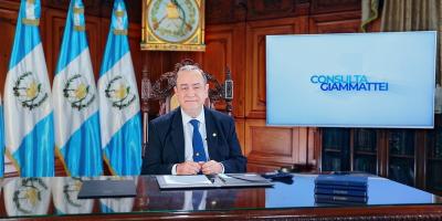 Presidente Alejandro Giammattei 