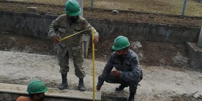 Ejército de Guatemala continúa remozamiento del Hospital Regional de Quetzaltenango