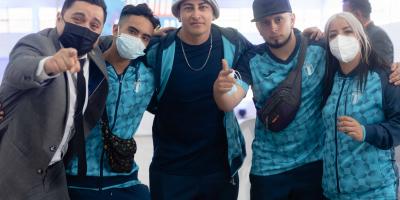 Jóvenes Break Dance