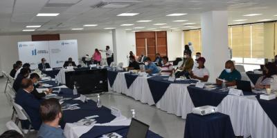 Autoridades de SEGEPLAN, SCEP y MINFIN sostuvieron una reunión con las diferentes comisiones para evaluar los planes estratégicos del CONADUR