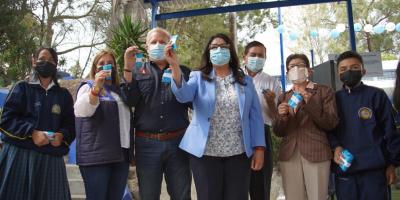 Inauguración del INEB "Profesor Héctor Neri Castañeda Calderón”