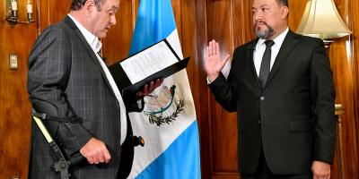 Presidente Alejandro Giammattei 