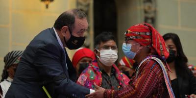 Presidente Alejandro Giammattei 