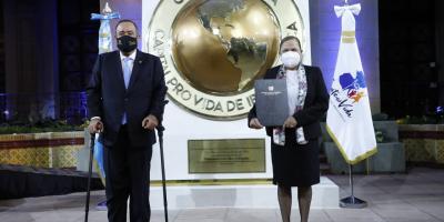 Presidente Alejandro Giammattei