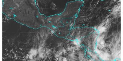 Imagen satelital. Fuente: INSIVUMEH.