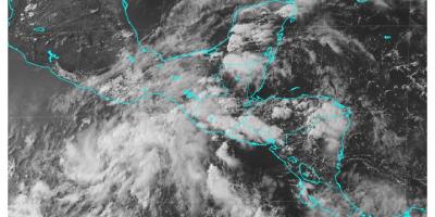 Imagen satelital. Fuente: INSIVUMEH.