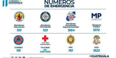 Ante una emergencia, comuníquese a los siguientes números.