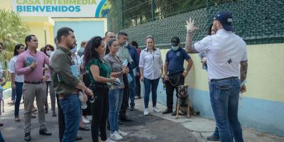 Los visitantes fueron testigos de los avances de Guatemala en materia de reinserción social