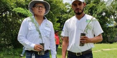 Cubulco celebra el mes del medioambiente con reforestación