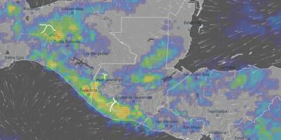 Pronóstico de lluvias para el 28 de junio de 2022. Fuente: VENTUSKY.