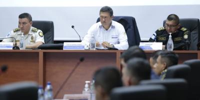 Reunión de trabajo de las Especialidades de las Subdirecciones de Operaciones e Investigación Criminal de la PNC