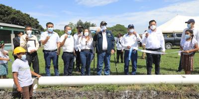 Presidente promueve cultivos rurales