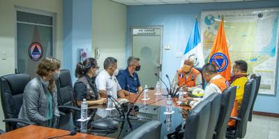 Visita del Programa Internacional del Servicio Forestal de los Estados Unidos dentro de la SE-CONRED.