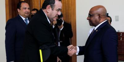 Presidente Alejandro Giammattei 