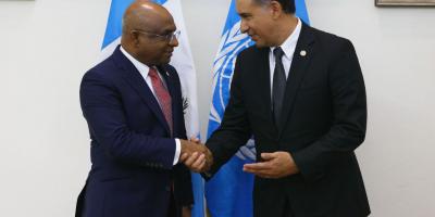 Presidente de la Asamblea General de la ONU reconoce esfuerzos del ministro Rojas en medioambiente