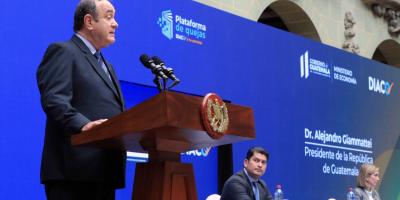 Presidente Alejandro Giammattei 